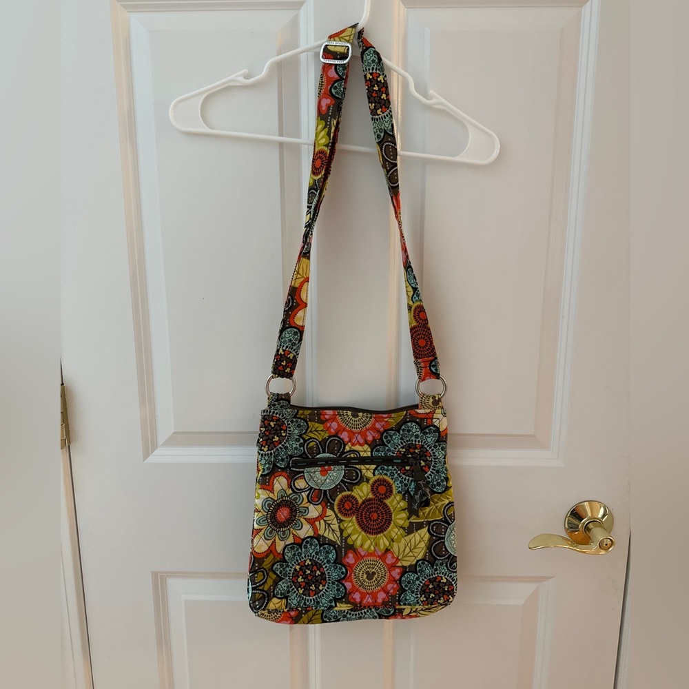 Disney Vera Bradley Mickey flower power Crossbody bag